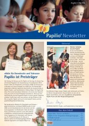 Papilio® Newsletter