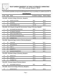 2 bpharmacy.pdf - Rajiv Gandhi University of Health Sciences