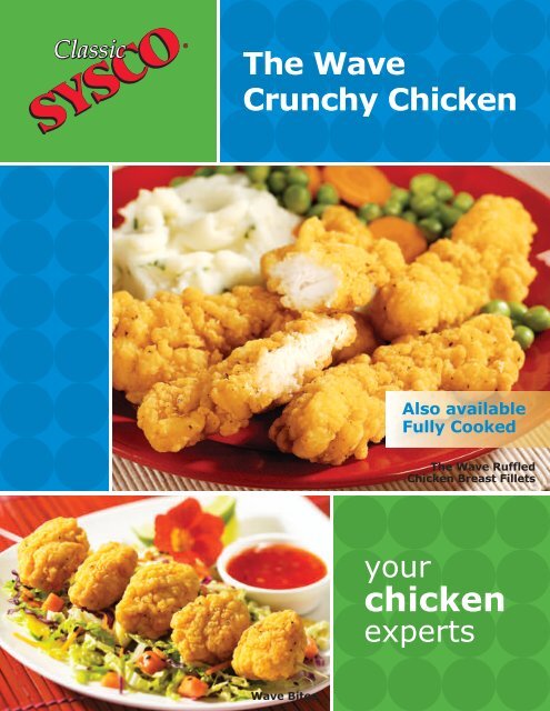 The Wave Crunchy Chicken - Sysco Canada