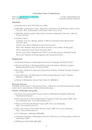 CV in pdf