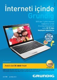 BiRi'den 1 yÃ„Â±llÃ„Â±k internet baÃ„ÂŸlantÃ„Â±sÃ„Â± iÃƒÂ§inde Grundig bilgisayarlar ayda ...