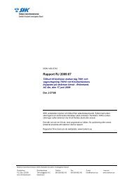 Rapport RJ 2009:07 - Statens Haverikommission