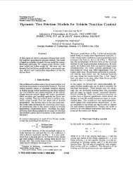 Dynamic tire friction models for vehicle traction control - Decision ...