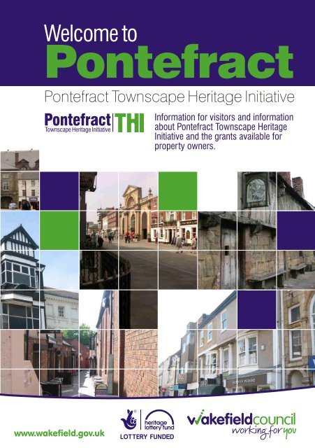 Pontefract Visitor Booklet A5 new 2