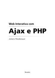 Web Interativa com Ajax e PHP - Novatec Editora