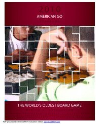 2010 American Go Yearbook - American Go Association