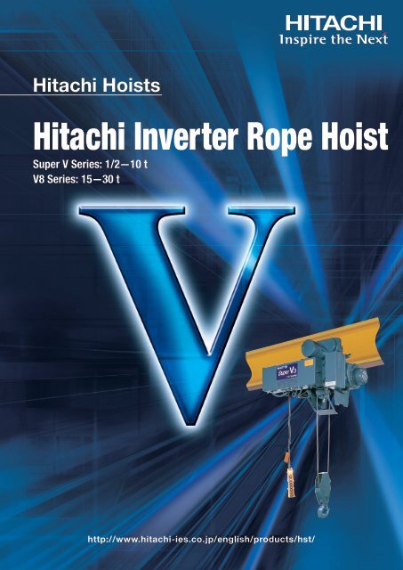 Hitachi Inverter Rope Hoist