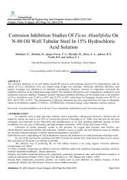 Corrosion Inhibition Studies Of Ficus Abutilifolia On N-80 Oil ... - Ijecs