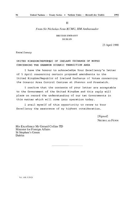 The original 1966 NAT Airspace agreement between ... - World Air Ops