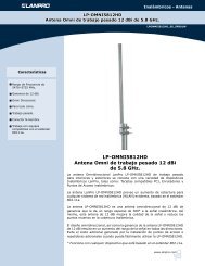 LP-OMNI5812HD Antena Omni de trabajo pesado 12 dBi ... - LanPro