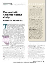 Jeff Morley- macroesthetic elements of smile design