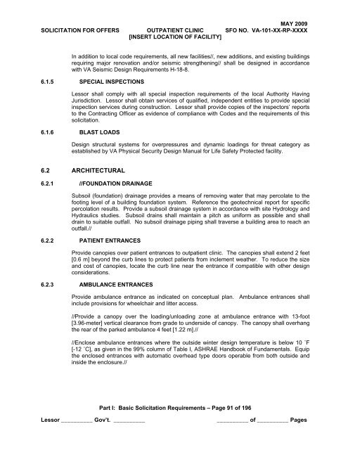 SFO Template - Office of Construction & Facilities Management Home