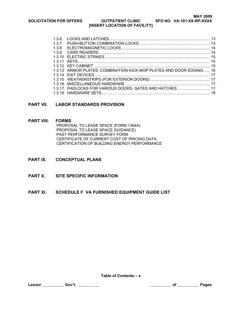 SFO Template - Office of Construction & Facilities Management Home