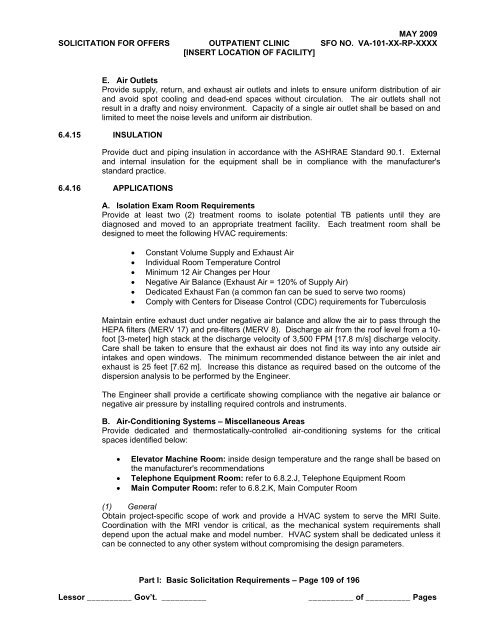 SFO Template - Office of Construction & Facilities Management Home