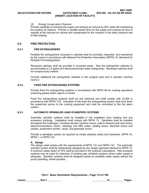 SFO Template - Office of Construction & Facilities Management Home