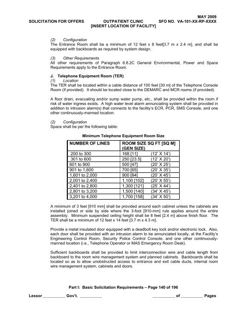 SFO Template - Office of Construction & Facilities Management Home