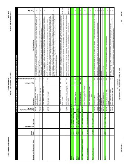 SFO Template - Office of Construction & Facilities Management Home