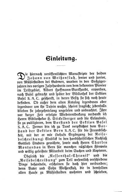 Aufzeichnungen zweier Haslitaler : I. Chronik 1792-1821 ... - admin.ch