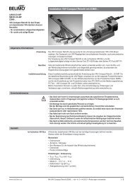 Installation VAV-Compact Retrofit mit ZDMS-.. - Belimo