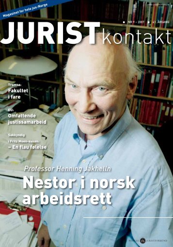 Juristkontakt 9 - 2007