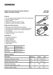 Plastic Fiber Optic Phototransistor Detector Plastic Connector ...