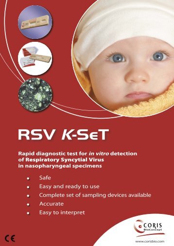 RSV K-SeT - Respiratory syncytial virus diagnostic - Coris Bioconcept