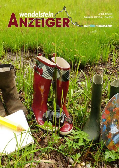 Ausgabe vom Juni 2013 - Wendelstein Anzeiger