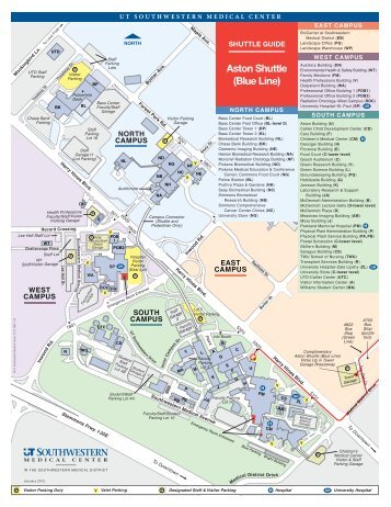 Aston Shuttle (Blue Line) - UT Southwestern