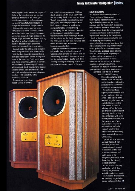 HiFi Choice Review - Cool Gales Audio