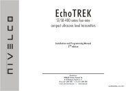 EchoTREK ST/SB-400 - Nivelco Process Control Co., Inc.