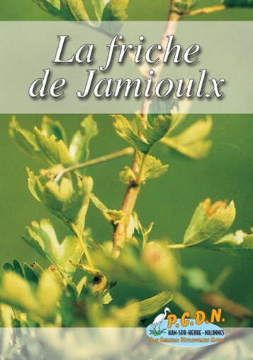 La FRICHE DE JAMIOULX et les - Ham-sur-Heure - Nalinnes