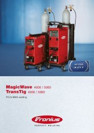 MagicWave 4000 / 5000 TransTig 4000 / 5000 - Ambitex