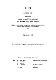 Modélisation de l'évaporation de gouttes multi-composants