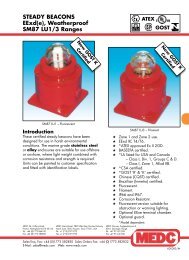 Weatherproof SM87 LU1/3 Ranges - Safeexit A/S