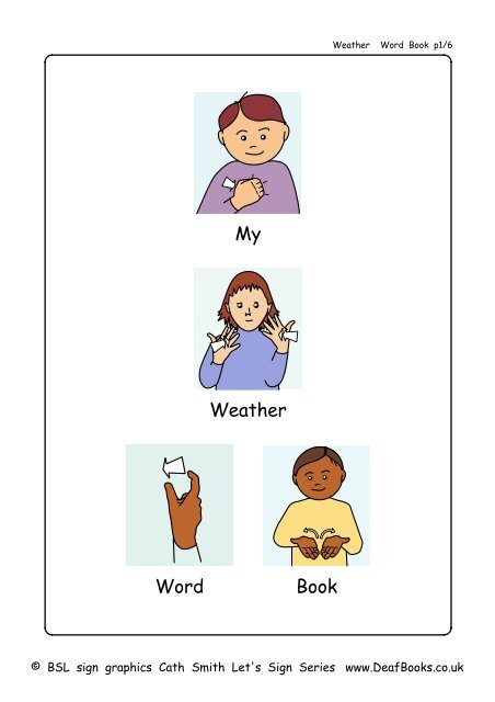 weather word book - batod