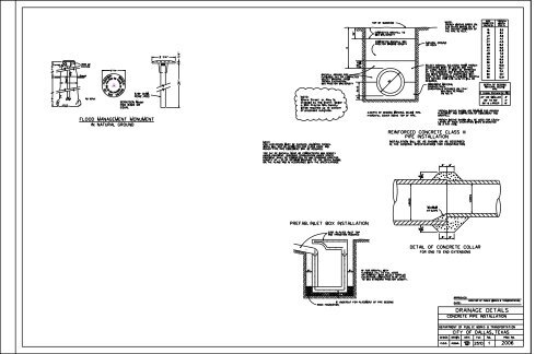 standard construction details - The Management System Parking Lot