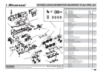 SCHNELLZUGLOKOMOTIVE BAUREIHE 18 der DRG.-AC - Hornby ...