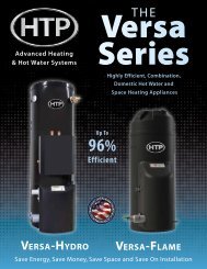 HTP Versa Series Brochure - Emerson Swan