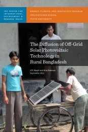 The Diffusion of Off-Grid Solar Photovoltaic Technology in Rural ...