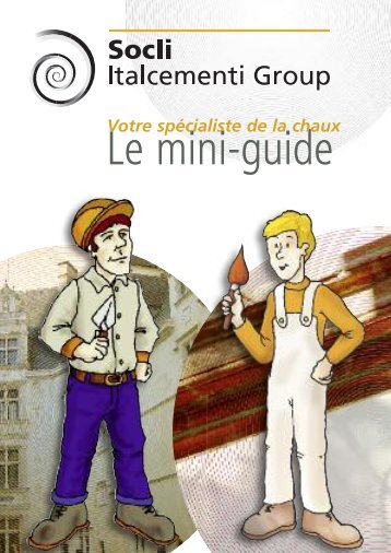 Mini guide chaux - Socli