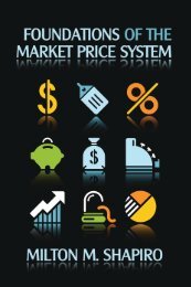 Foundations of the Market-Price System by Milton Shapiro