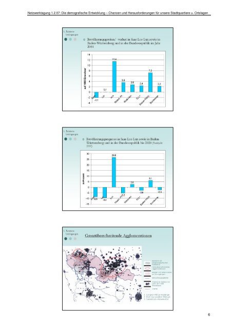 Zusammenstellung der Präsentationen (pdf) - Erfahrungsaustausch ...