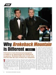 Why Brokeback Mountain