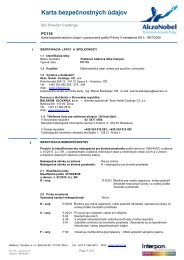 PC 116 Interpon - Intro / Akzo Nobel Powder Coatings se představuje