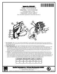 CW-D-2011 - STI - Specified Technologies Inc