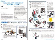 fuel cell car science kit assembly guide - Arcola Energy - Home