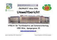 Umweltbericht 2006 inkl. Abfallwirtschaftskonzept 2005 - SUN ...