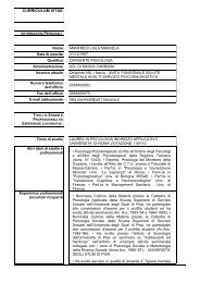 curriculum vitae