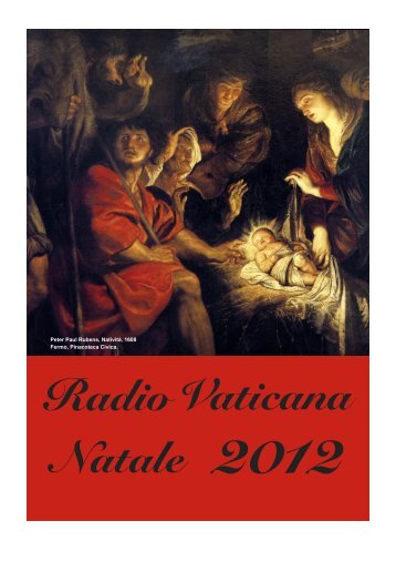 Dossier Natale 2012_Layout 1 - Pontificio Consiglio delle ...