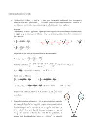 Esercizi sulla legge di Coulomb - parte 2 - francescopoli.net